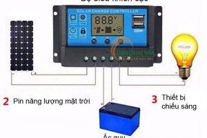 Bộ sạc năng lượng mặt trời 20A