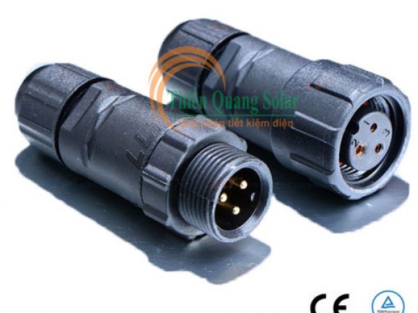 Đầu nối M14 3 jack không thấm nước