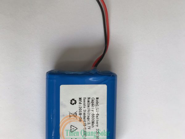 Pin Lithium 3.7v 6600mah