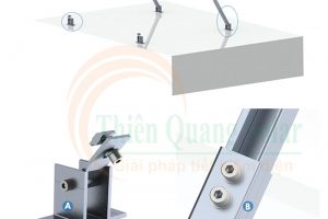 Khung giá đỡ tấm pin tạo độ nghiêng