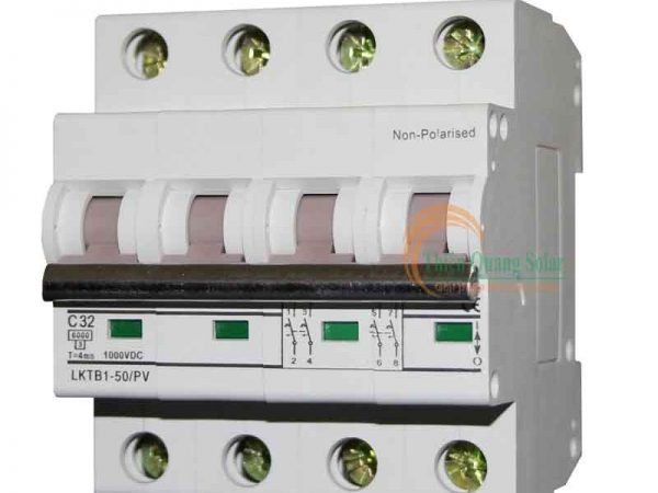 CB DC 1000V DC chuyên dụng cho điện năng lượng mặt trời