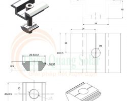 Kẹp pin năng lượng mặt trời