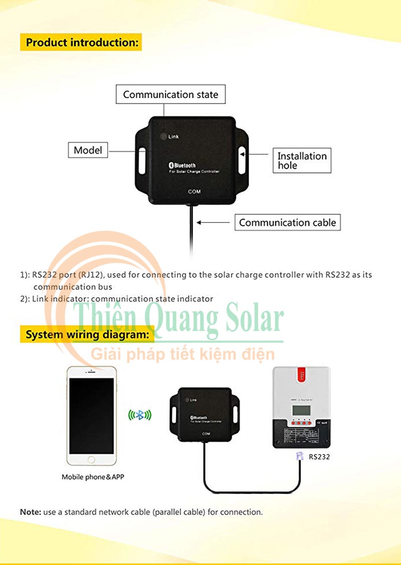 Module Bluetooth SRNE BT-1